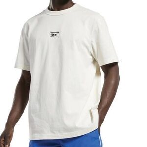 Reebok Men's White Short Sleeve Tee